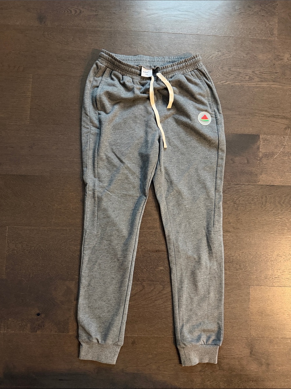 Mens EUBI Gray Drawstring Jogger Sweatpants XXL